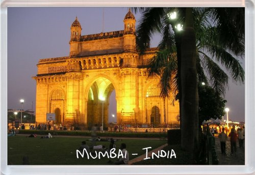 Mumbai - India - Jumbo Fridge Magnet