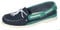 Seafarer Damen Bootsschuhe Yachtsman Nubukleder Bootsschuhe, Größen 37 - 42, Blau - Indigo Jade - Größe: 39 EU