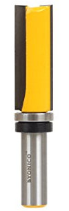 Yonico 14132 3/4-Inch Diameter Flush Trim Template Router Bit 1/2-Inch Shank