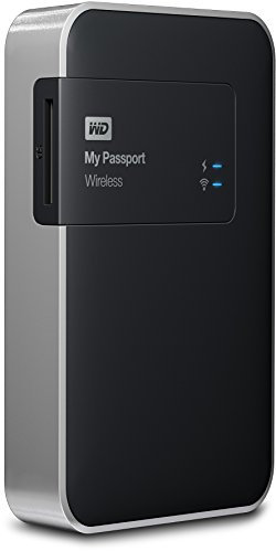 Western Digital - WDBDAF0020BBK-EESN - WD My Passport Wireless Disque Dur Externe Portable 2 TB - WIFI USB 3.0