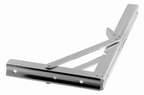 Tischplattenhalterung, klappbar, 165x305mm, Edelstahl A2 AISI 304