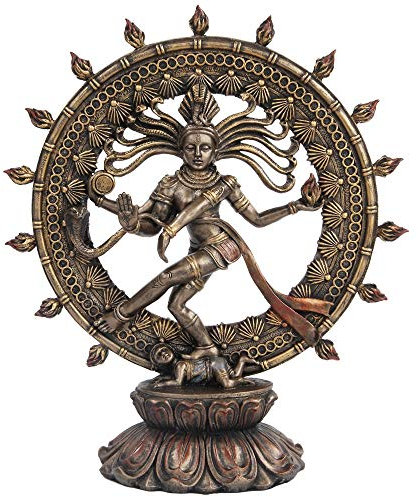 Pacific Giftware Hindu tanzende Shiva Nataraja Statue Bronze Finish