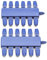 Ideal Industries 158051 Kit of 24 RJ45 zur fossilienbestimmung, Idealer Vdv Ii Rj45 Kennzeichner, 24 Stück.