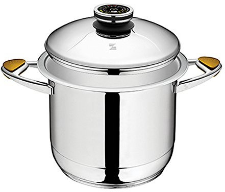 Zepter CookArt POT 9.0 L 24 CM TC Silver Non-Stick Cooking Pot