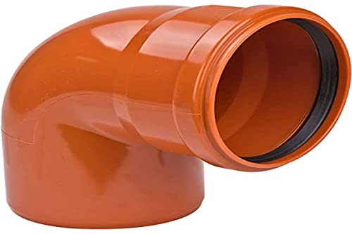 Ostendorf KG Bogen DN 110 Neigung: 87°, 220240, Orange