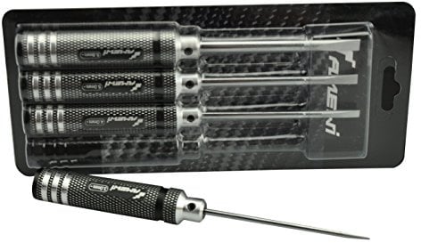 Amewi 28852 - Schlitz Schraubendreher, Fahrzeug, 4 Stück