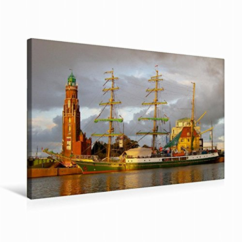 Premium Textil-Leinwand 75 x 50 cm Quer-Format Bark Alexander von Humboldt I | Wandbild, HD-Bild auf Keilrahmen, Fertigbild auf hochwertigem Vlies, Leinwanddruck von Stoerti-md