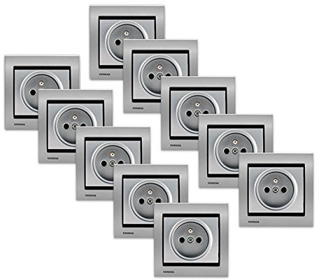 LOT 3 Va et Vient Silver Delta Iris + Plaque Métal Alu Silver