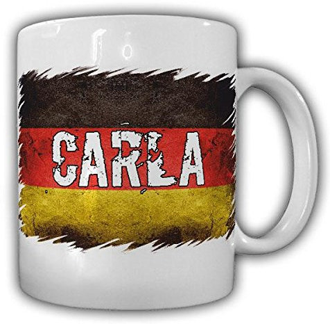 Tasse Carla Namen Becher Deutschland Tee #22152