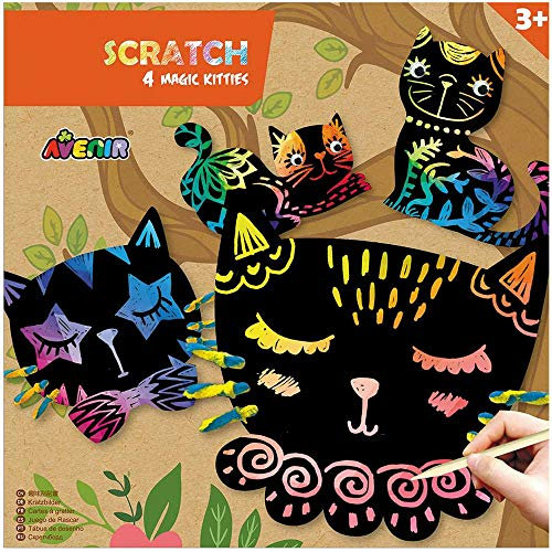 Avenir 31427 6301427 Scratch Magic Kitties, Mehrfarbig