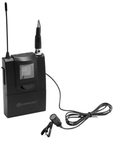 RELACART ET-60 Bodypack mit Lavalier-Mikrofon für WAM-402