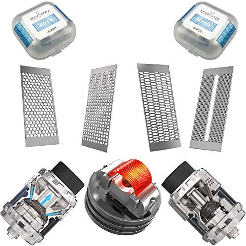 Mesh Coil VandyVape M Coil MESH DUAL Draht Profile Vandy Vape Wotofo OFRF Slacker Kylin M RBA Coils RDA (Nr.01 - DUAL 0.15Ω / A1)
