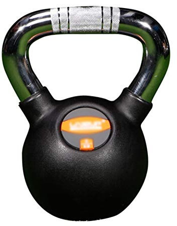 AGYH Kettlebells Cast Iron Kettlebells, Home And Gym Fitness Equipment, Squat Push-ups Weights Dumbbells, 4kg/6kg/8kg/10kg/12kg/16kg/20kg (Size : 20kg/44.1lb)
