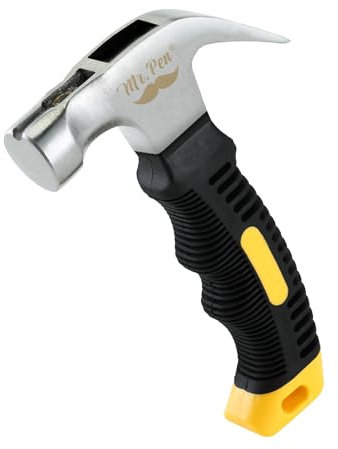 Mr. Pen - 8 oz Hammer, Teal, 8 oz, Carbon Steel, Tip Hammer and Magnetic Claw, Ideal for Woodworking and DIY