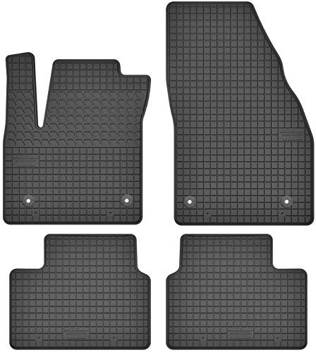 Fußmatten Vorne und Hinten 4er Set für OPEL MERIVA B 2010-2017 Gummi Gummimatten
