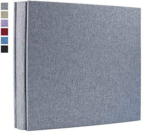Vienrose Einsteck-Fotoalbum 10x15 Fotobuch mit 600 Schwarze Seiten Groß Kapazität Fotoalben für Valentinstag Hochzeit Weihnachten Geburtstag