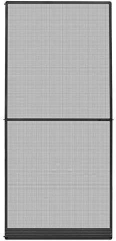 Tidyard Hinged Insect Screen for Doors Anthracite 100x215 cm
