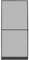 Tidyard Hinged Insect Screen for Doors Anthracite 100x215 cm