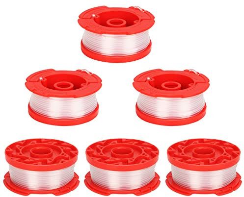Eyoloty CMZST0653 CMZST065 Rasentrimmerschnur, 0,2 cm, 9 m, kompatibel mit Craftsman CMCST900 CMESTA900 CMESTE920 CMCST98020 Serie WeedWacker Rasentrimmer (6 Stück)