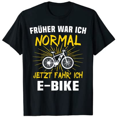 Ebike Fahrrad Mountainbike Elektrofahrrad Trekkingrad EBiker T-Shirt