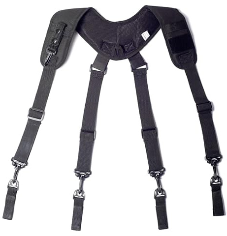 Multifunktionale taktische Hosenträger Duty Belt Harness Combat Tool Belt X Type Tactics Hosenträger Verstellbare Ausrüstung für Männer Taktische Hosenträger X Typ Taktik Hosenträger Verstellbare