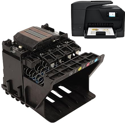 Druckkopf Drucker Schwarz Druckkopf Ersatz Kit für Office Jet 8700 8710 8715 8720 8725 8730 8740 7740 8200, staubdicht Druckkopf leicht