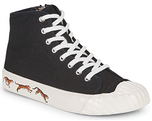 Kenzo Kenzoschool High Top Sneakers Sneaker Damen Schwarz - 38 - Sneaker High Shoes