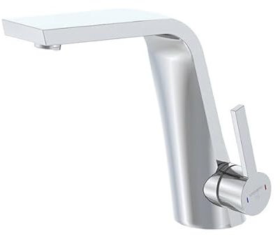Steinberg Serie 260 Waschtischarmatur, ohne Ablaufgarnitur, Ausladung 158mm, 26010101, Farbe: Chrom