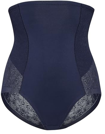 SUSA High Waist Panty Milano , High Waist Unterhosen für Damen , Bauchweg Slip Damen , Unterwäsche mit Shaping Effekt , Formt Taille, Bauch & Po