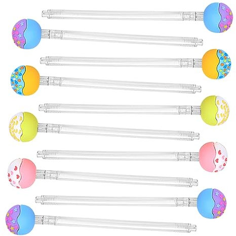 Ciieeo 10pcs Smooth Writing Experience of Cartoon Pens Handwriting Stationery for Students Teachers and Office Use