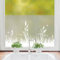Wandtattoo Loft Sichtschutzfolie Schilf maritim Fensterfolie Fensterdeko Milchglasfolie, 55 cm hoch, 75 cm breit