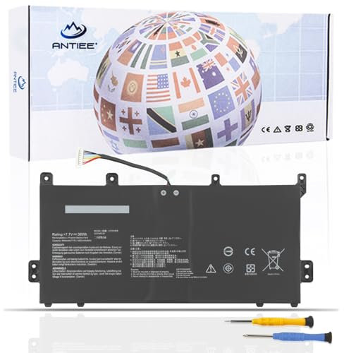 ANTIEE C21N1808 Batterie pour Asus Chromebook C423 C523 C423NA C523NA C423NA-EB C423NA-BZ C423NA-BZ0057 C423NA-DH02 C423NA-EB0108 C523NA-A20007 C523NA-IH24T C523NA-BR0035 C21PQCH C423NA-BV0129