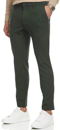 JEFF Herren JFEzra Anzughose Zeitlose Stretch-Stoffhose mit 4 Taschen