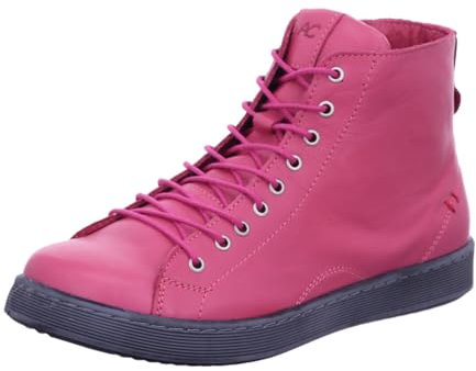 Andrea Conti Baskets Montantes pour Femme, Rose, 41 EU