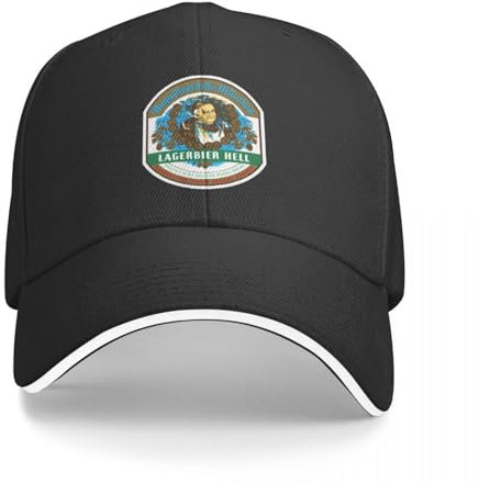 LXCUDXZ Baseball Kappe Neue Augustiner Hölle Bier Baseball Cap Anime Luxus Mann Hut Solar Hut Papa Hut Damen Golf Wear Herren Party Geschenk