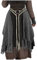 keland Mittelalter Accessoire Seil Gürtel Wikinger Gürtel Bindegürtel für Damen Herren (Weiß)