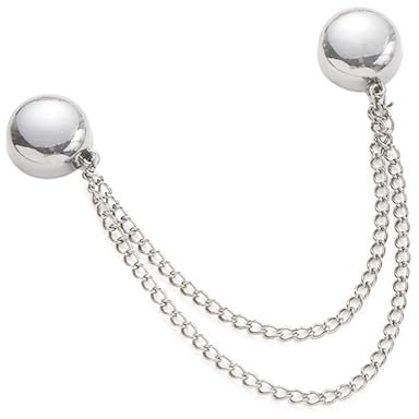 Generisch Pinces à boutons magnétiques, pinces à vêtements, boucle d'écharpe, bouton pression de cravate au poignet, accessoires magnétiques multifonctionnels pour vêtements de femme, décoration hijab