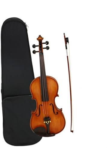 Erwachsenen geige Anfänger Matte Violine Ebenholz Griffbrett Antike Handgemachte Spielen Anfänger Violine(1/16)