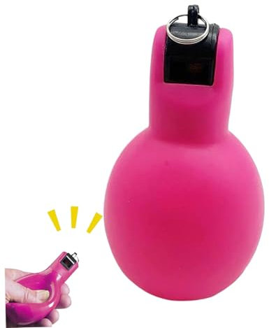 Grtheenumb Handpfeife, Squeeze Whistle 5x3 Zoll tragbare Handpfeife PVC -Pfeife mit lanter Ersatz für Trainer, Lehrer, Notfall, draußen, Pfeife