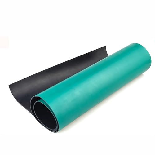 VAYEODEYU ESD-Silikon-Lötmatte, ESD-Lötpad, 2 mm Dicke Gummi-Arbeitsplatzmatten, antistatische Matte, antistatische Werkbank-Erdungs-Schreibtischunterlage for Elektronikreparaturen(80x200cm)