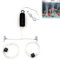 Luftpumpe Aquarium,Leise Oxygen Pump,USB Mini Sauerstoffpumpe,Regelbar Oxygen Pump,Aquarium Luftpumpe mit 2 Luftstein und Doppel Auslass Silikonschlauch für Aquarium,Aquariumzubehör,1W