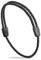 Forge & Foundry Men's Adjustable Black Braided Leather Bracelet | Highly Polished Sliding Clasps | Design-Led, Artisan Jewellery from London [Matte Black Steel]