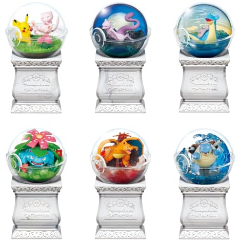 Reement Pokémon Terrarium Collection 15 1 Box ca. H 5,5 x B 5,9 x T 22,1 cm (140 x 150 x 220 mm), ATBC-PVC, ABS, Acryl