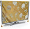 WDSBZNB Funda para TV Lujo televisor Flor de Cubierta de Polvo a Prueba de Intemperie a Prueba de Polvo a Prueba de Polvo de Plasma Televisión de Tejido Tabla Corredor Cojín de cojín(A,60inch)