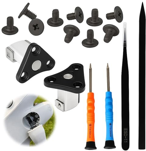 Amztour Drohne Vorderarmachse für DJI Mini 4 Pro/Mini 3 Vorderarmdrehpunkt Ersatzteile mit Werkzeug-Kit und 10 Stück Vorderarmwellenschraube Vorderarm-Achsenersatz für DJI Mini 3 Drohne