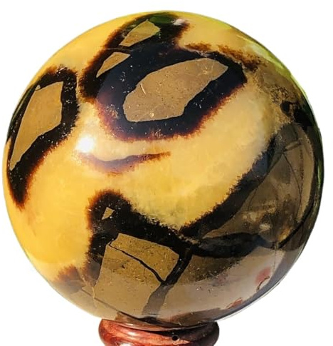 KCDFDVJFBM 1pc 700-750g Schildkröte Zurück Stein Quarz Drachen Kristall Ball Edelstein