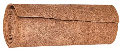 Generisch Fiber Liner Roll Sheet – 20x40, Kokosfaser-Pad, Kokosfaser-Teppich | Schneeteppich für Wohnzimmer, Gärten, Hochzeiten, Blumenkörbe, Blumentöpfe, Reptilientierteppiche