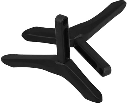 Generic Tv Stand Base Pedestal Feet Holder for Lcd LED Tvs Plastic Stable Tabletop Mount Compatible with Brands for Living Bedroom Use Easy Setup