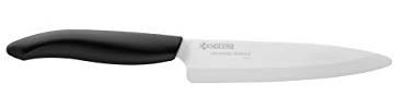 Kyocera FK-130WH-BK KyoFine Coltello Multiuso, White, 13cm