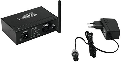 Eurolite freeDMX AP Wi-Fi Interface | Drahtloses WLAN-DMX-Interface für Apps & Programme wie Steinigke Light'J | WLAN-Standard IEEE802.11b/g/n